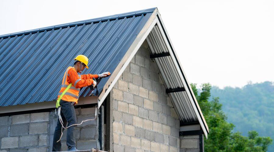 Professional New roof installation in Ambia, IN